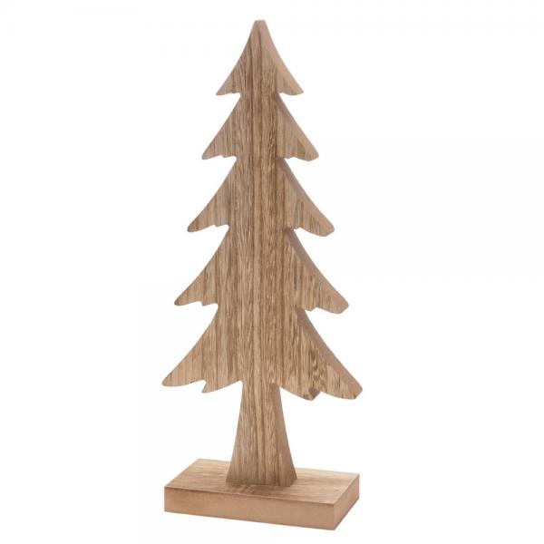 XMAS WOODY ΔΕΝΤΡΟ ΞΥΛΟ ΦΥΣΙΚΟ H37cm