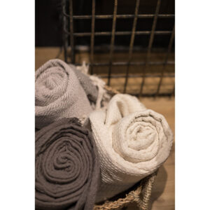 ROMVOS ΡΙΧΤΑΡΙ ΔΙΑΚΟΣΜΗΤΙΚΟ 130x170 ΒΑΜΒΑΚΙ ΜΠΕΖ ΚΑΦΕ POLYESTER