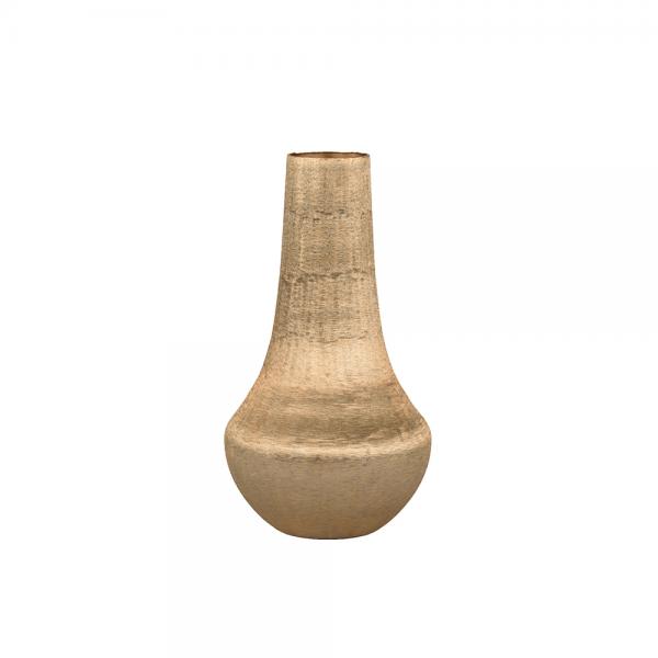 POD ΒΑΖΟ ΑΛΟΥΜΙΝΙΟ ΧΡΥΣΟ D20xH39cm