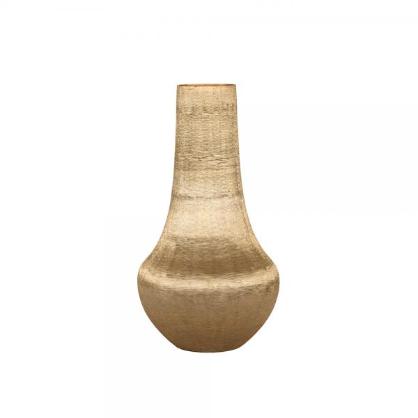 POD ΒΑΖΟ ΑΛΟΥΜΙΝΙΟ ΧΡΥΣΟ D25xH50cm