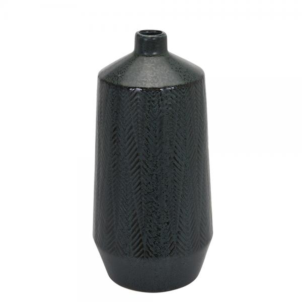 NOIR ΒΑΖΟ ΚΕΡΑΜΙΚΟ ΜΑΥΡΟ D16xH31cm