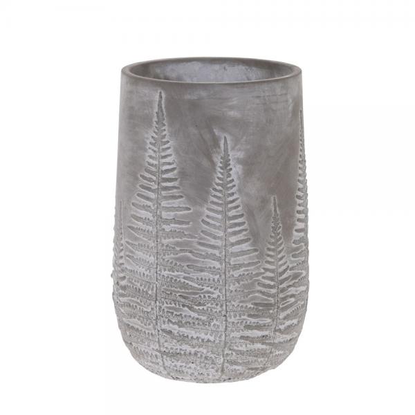ALBERO ΚΑΣΠΩ ΚΕΡΑΜΙΚΟ ΓΚΡΙ D16xH25cm
