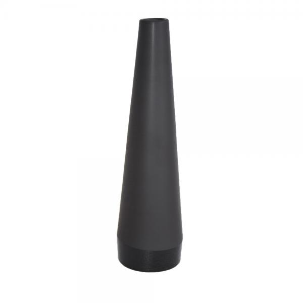 LEAN ΒΑΖΟ ΚΕΡΑΜΙΚΟ ΜΑΥΡΟ D12xH41cm