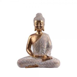 KARMA DECO ΒΟΥΔΑΣ POLYRESIN ΧΡΥΣΟ 28,5x11xH36,5cm