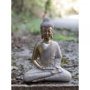 KARMA DECO ΒΟΥΔΑΣ POLYRESIN ΧΡΥΣΟ 28,5x11xH36,5cm
