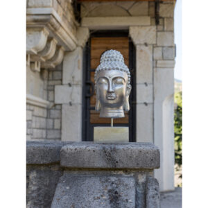 BUDAI ΔΙΑΚΟΣΜΗΤΙΚΟ ΒΟΥΔΑΣ 18x19x42 POLYRESIN ΑΣΗΜΙ