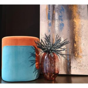ABRICO ΒΑΖΟ ΓΥΑΛΙ ΔΙΑΦΑΝΟ PEACH D18xH28cm