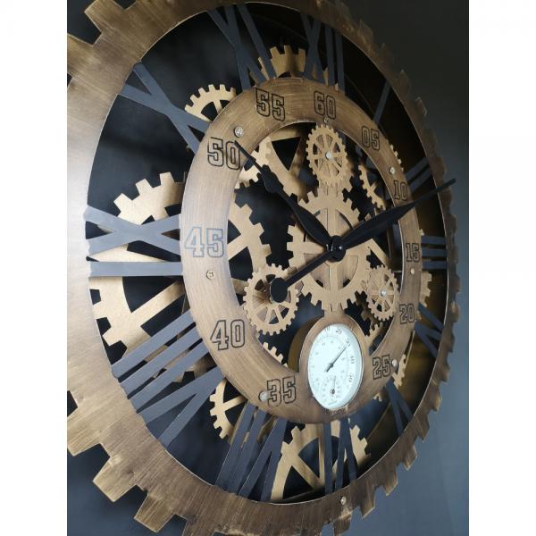 GRENAGE 2 ΡΟΛΟΪ ΤΟΙΧΟΥ MDF ΧΡΥΣΟ D60xH7,5cm