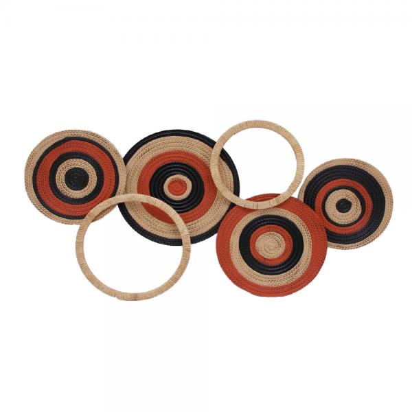HOOPS DECO ΤΟΙΧΟΥ ΠΟΛΥΧΡΩΜΟ 100x5xH50cm