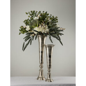 FLORES ΒΑΖΟ 19x19x55 ΑΛΟΥΜΙΝΙΟ ΑΣΗΜΙ