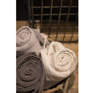 PIQUE ΡΙΧΤΑΡΙ ΔΙΑΚΟΣΜΗΤΙΚΟ 130x170 ΒΑΜΒΑΚΙ ΓΚΡΙ MOCHA POLYESTER