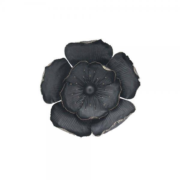 DARK SMALL DECO ΜΕΤΑΛΛΟ ΜΑΥΡΟ ΧΡΥΣΟ 29,5x7,5xH28,5cm