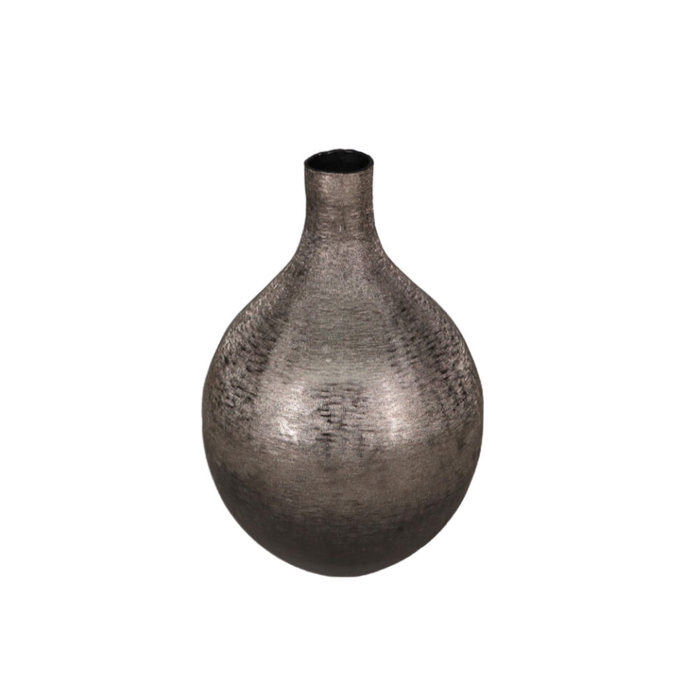 VERGE 1 ΒΑΖΟ 21x21x28 ΑΛΟΥΜΙΝΙΟ SMOKE BLACK