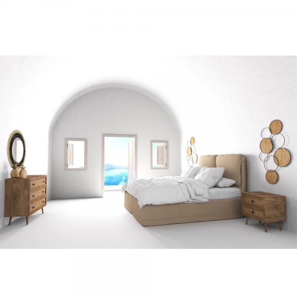 ATO DECO ΤΟΙΧΟΥ ΜΕΤΑΛΛΟ ΦΥΣΙΚΟ ΜΑΥΡΟ 111x2,5xH60,5cm