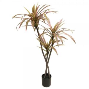 DRACENA ΤΕΧΝΗΤΟ ΦΥΤΟ ΥΦΑΣΜΑ ΠΛΑΣΤΙΚΟ ΚΑΦΕ D80xH135cm