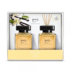 IPURO ESSENTIALS SOFT VANILLA ΑΡΩΜΑΤΙΚΟ ΧΩΡΟΥ ΣΕΤ 2x50ml