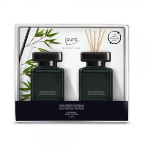 IPURO ESSENTIALS BLACK BAMBOO ΑΡΩΜΑΤΙΚΟ ΧΩΡΟΥ ΣΕΤ 2x50ml