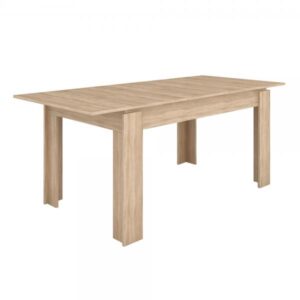 SORISSO 2 ΤΡΑΠΕΖΙ ΕΠΕΚΤΕΙΝΟΜΕΝΟ SONOMA ΣΚΟΥΡΟ 136x80xH76cm