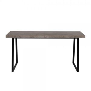 ALE ΤΡΑΠΕΖΙ CEMENT ΜΑΥΡΟ 160x80x76