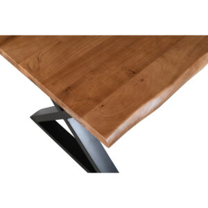 MINGLE ΤΡΑΠΕΖΙ ΚΑΡΥΔΙ ΜΑΥΡΟ 180x80xH76cm