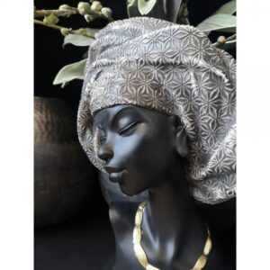 DAME 2 DECO ΦΙΓΟΥΡΑ POLYRESIN ΜΑΥΡΟ ΛΕΥΚΟ 27x15xH38cm