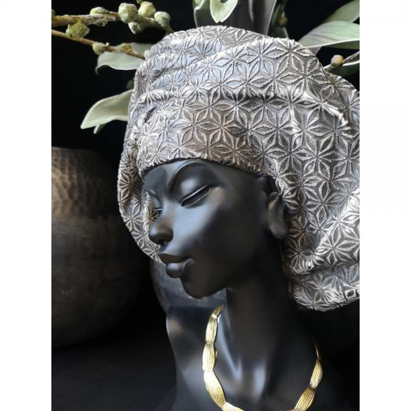DAME 2 DECO ΦΙΓΟΥΡΑ POLYRESIN ΜΑΥΡΟ ΛΕΥΚΟ 27x15xH38cm