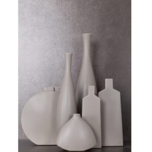 LUI ΒΑΖΟ 11x4x33 ΚΕΡΑΜΙΚΟ ΓΚΡΙ ΜΑΤ