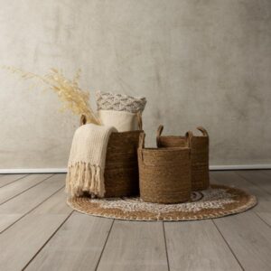 CROCHET ΧΑΛΙ ΓΙΟΥΤΑ ΦΥΣΙΚΟ ΛΕΥΚΟ D90cm