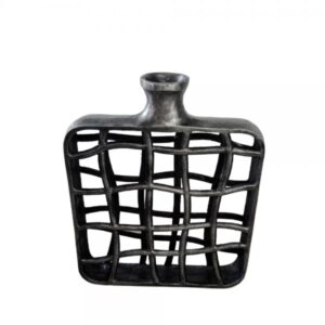 CASALA ΒΑΖΟ ΑΛΟΥΜΙΝΙΟ ΑΣΗΜΙ ΑΝΤΙΚΕ 30x7xH37cm