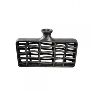 CASALA ΒΑΖΟ ΑΛΟΥΜΙΝΙΟ ΑΣΗΜΙ ΑΝΤΙΚΕ 46x7xH23cm