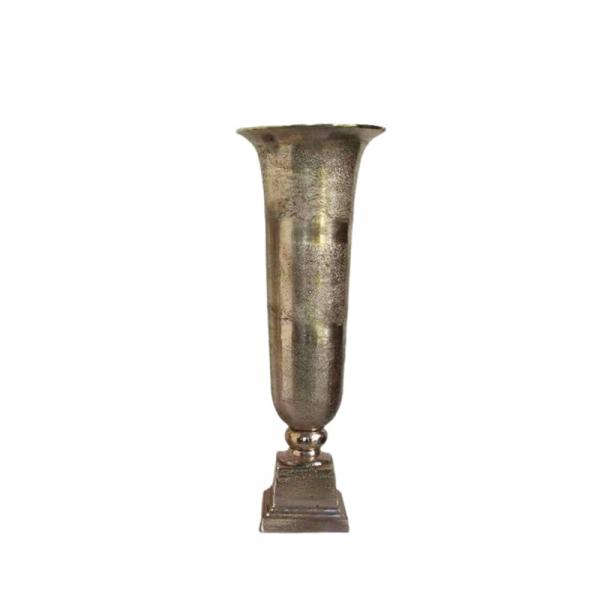 DEVI ΒΑΖΟ ΑΛΟΥΜΙΝΙΟ ΧΡΥΣΟ ΑΝΤΙΚΕ D25xH50cm