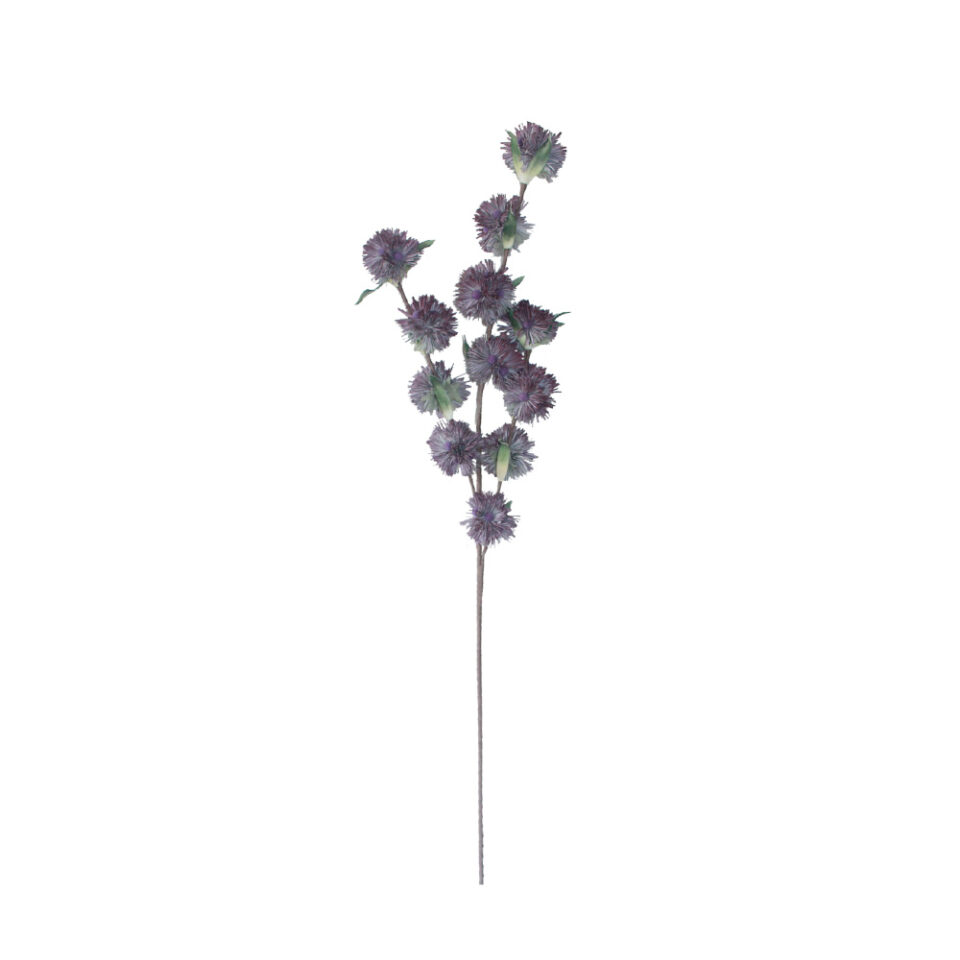 GRIS ΛΟΥΛΟΥΔΙ ΤΕΧΝΗΤΟ 118cm EVA FOAM ΜΩΒ ΓΚΡΙ