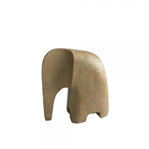GARNI DECO ΕΛΕΦΑΝΤΑΣ POLYRESIN ΦΥΣΙΚΟ 11,5x5,5xH12cm