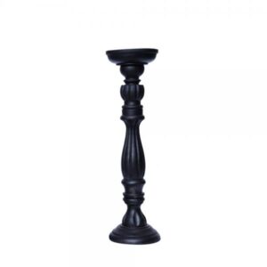 KENDAL ΚΗΡΟΠΗΓΙΟ ΞΥΛΟ MANGO ΜΑΥΡΟ D12xH35cm