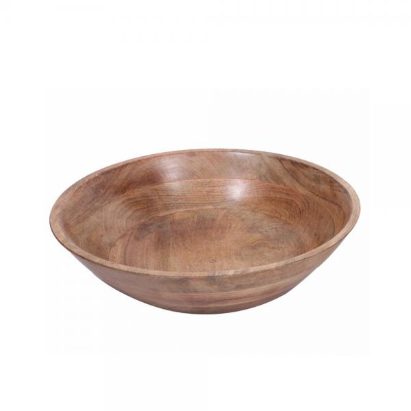 SHONA ΜΠΩΛ ΞΥΛΟ MANGO ΦΥΣΙΚΟ D25xH9cm
