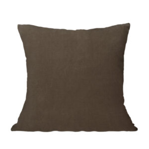 PEONY ΔΙΑΚΟΣΜΗΤΙΚΟ ΜΑΞΙΛΑΡΙ 45x45 ΒΕΛΟΥΔΟ ΚΑΦΕ