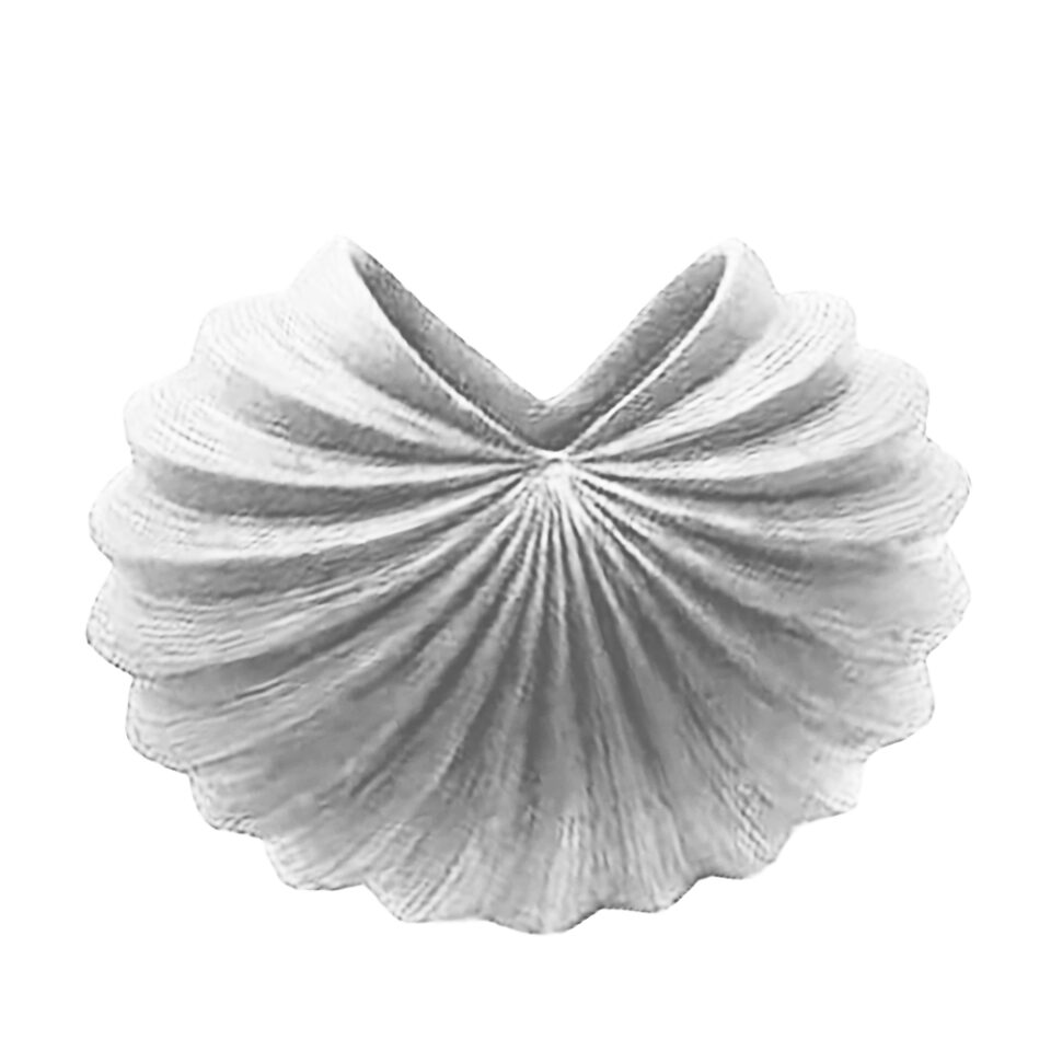 GALLINA BLANC ΒΑΖΟ POLYRESIN ΛΕΥΚΟ ΜΑΤ 36x18xH30,7cm