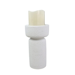 INGER ΚΗΡΟΠΗΓΙΟ 11x11x21 POLYRESIN ΛΕΥΚΟ