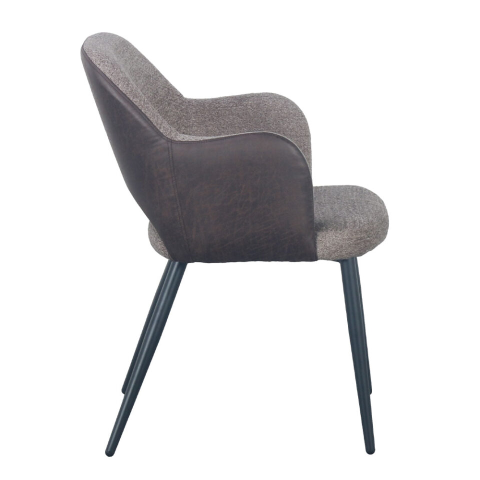 ASCOT ΚΑΡΕΚΛΑ ΚΑΦΕ ΣΚΟΥΡΟ 60x63.5x79