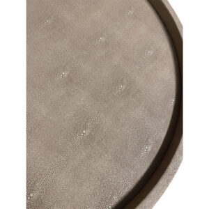 FUN COFFEE TABLE SAND BEIGE ΜΑΥΡΟ 63x63x42