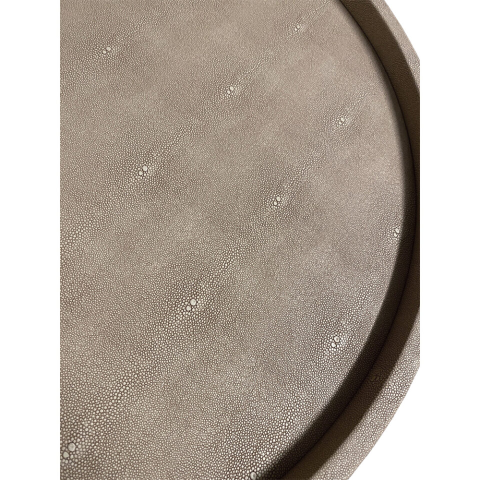 FUN COFFEE TABLE SAND BEIGE ΜΑΥΡΟ 63x63x42