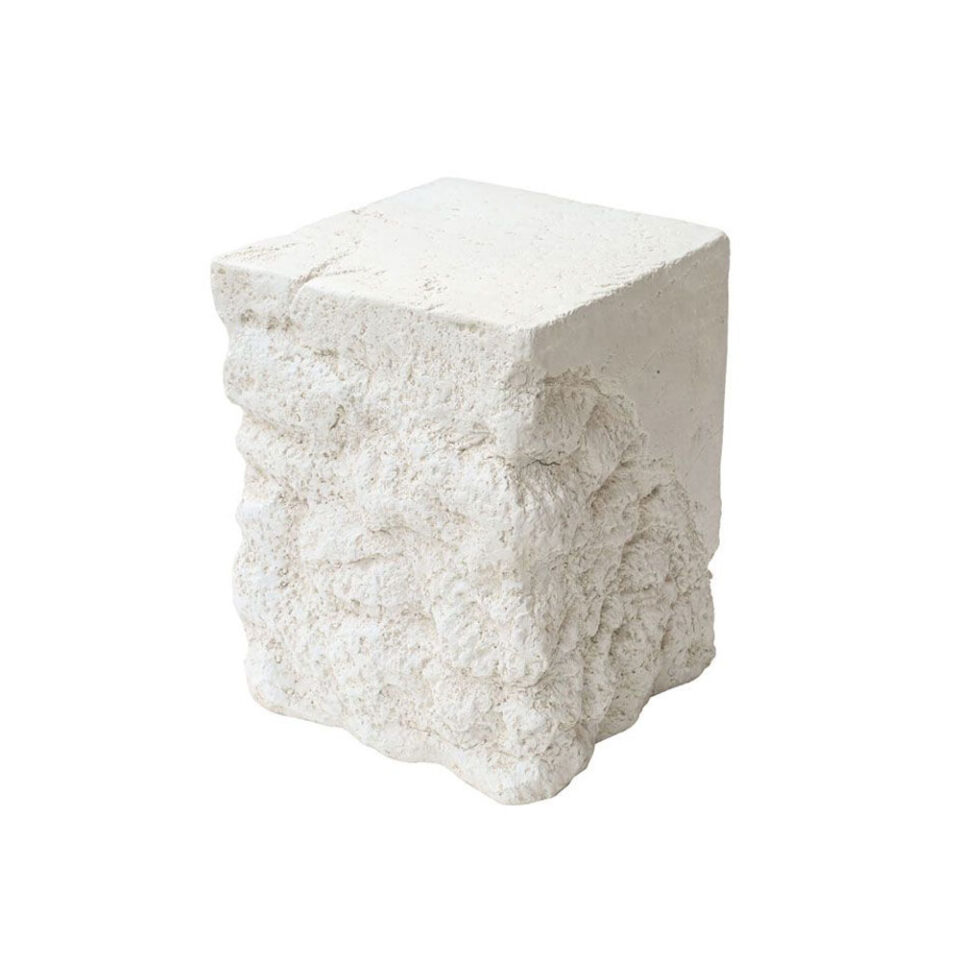 KIONAS SIDE TABLE OFF WHITE 42.5x42.5x57cm