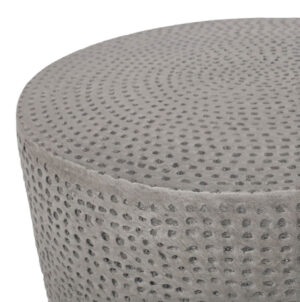 AFRICA SIDE TABLE ΓΚΡΙ 36x36x45