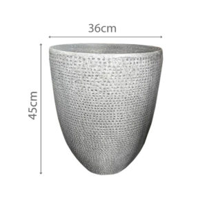 AFRICA SIDE TABLE ΓΚΡΙ 36x36x45