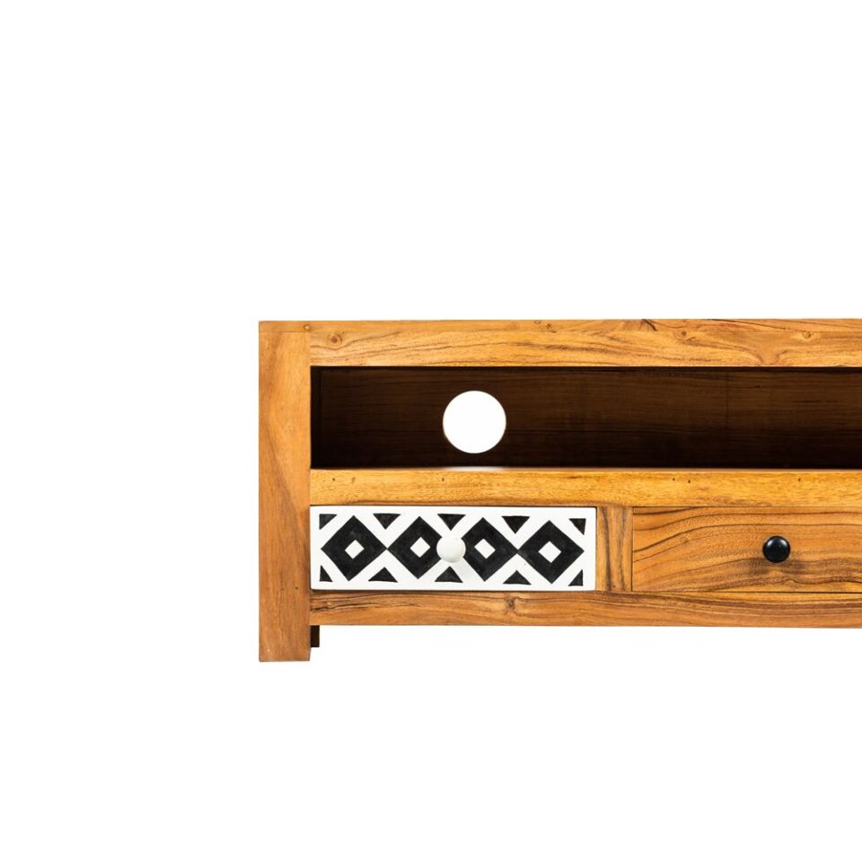 TRIBE TV STAND ΚΑΡΥΔΙ ΠΟΛΥΧΡΩΜΟ 120x30x40