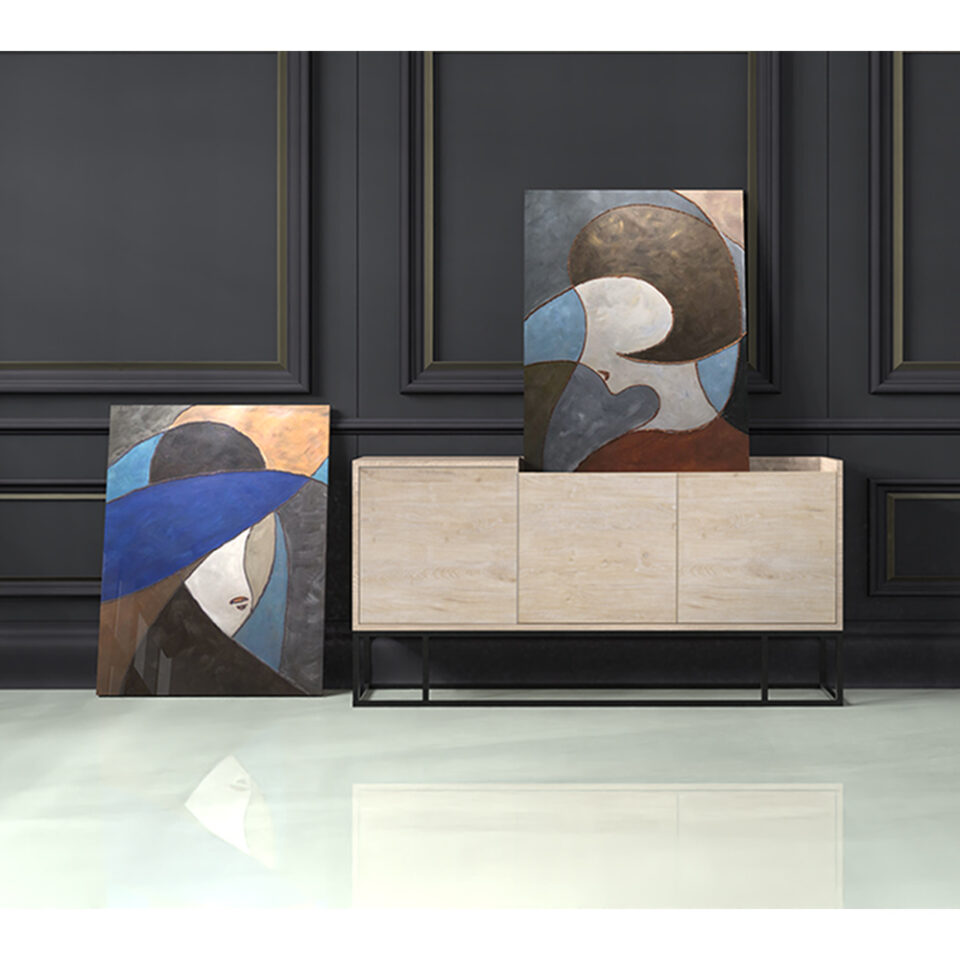 HILTON ΜΠΟΥΦΕΣ SONOMA DECAPE 160x39.5x80