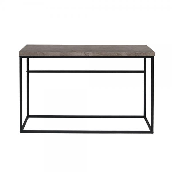 ALE ΚΟΝΣΟΛΑ CEMENT ΜΑΥΡΟ 120x39xH77cm