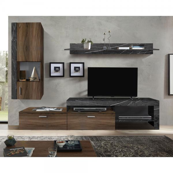 RUMBA ΣΥΝΘΕΤΟ ΚΑΡΥΔΙ ΠΕΤΡΑ 240x40xH190cm