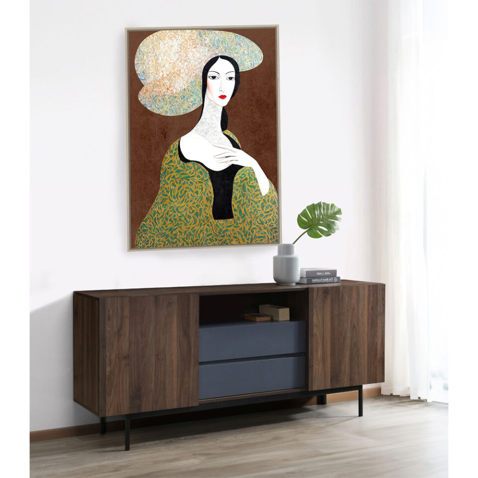GROOVES ΜΠΟΥΦΕΣ 2ΠΟΡΤΕΣ 2ΣΥΡΤΑΡΙΑ ΚΑΡΥΔΙ ΓΚΡΙ 180x40x80