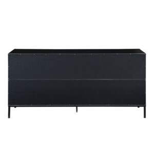 BLACKBIRD ΜΠΟΥΦΕΣ 2ΠΟΡΤΕΣ 3ΣΥΡΤΑΡΙΑ RIVIERA OAK ΜΑΥΡΟ 150x40x75.5